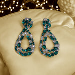 Green Stone Earring for Queen (Party collection)