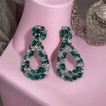 Green Stone Earring for Queen (Party collection)