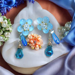 Flower shaped earring for your Best College Days ๐ธ