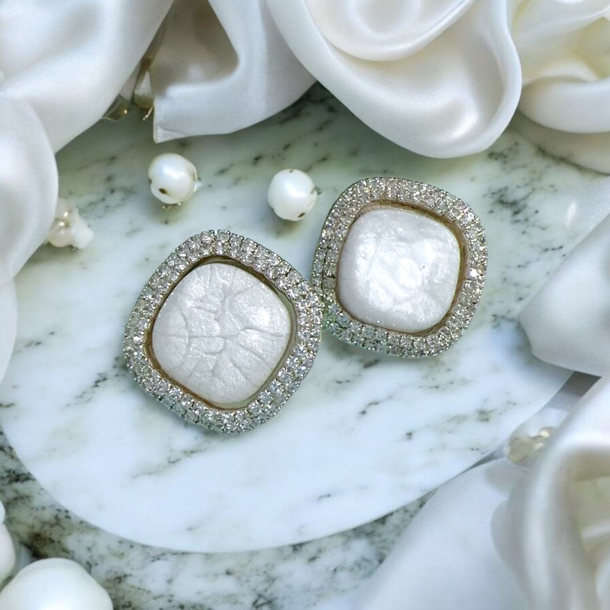 Statement Geometrical Earrings 🌸✨