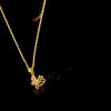 GoldenButterflyshaped Pendant β¨πfor women
