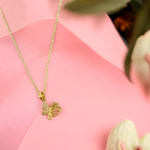 GoldenButterflyshaped Pendant ✨💄for women