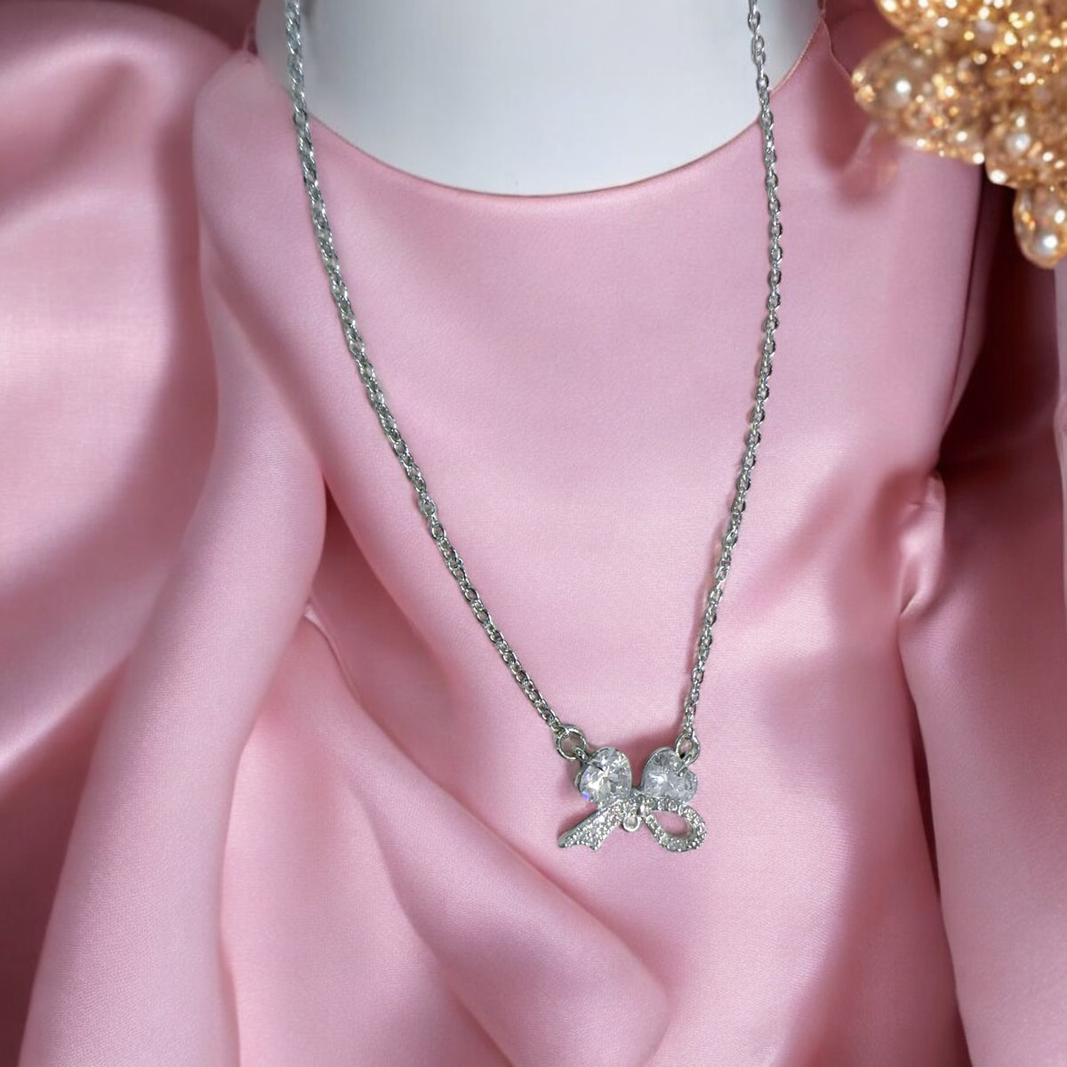 Butterfly Shaped Silver Pendant ๐ธโจ๐ธ For women