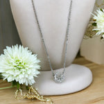 Moon shaped Silver Pendant ๐ธ