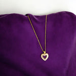 Golden Heart shape Pendant for Women✨💖💐