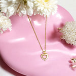 Golden Heart shape Pendant for Women✨💖💐