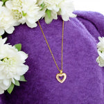 Golden Heart shape Pendant for Women✨💖💐