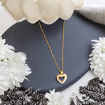 Golden Heart shape Pendant for Women✨💖💐