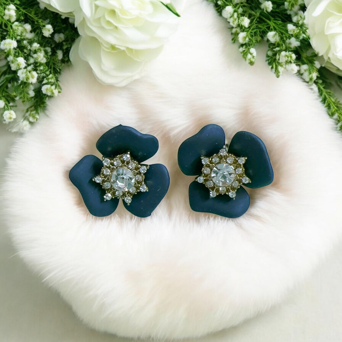 925Silver FlowerPetalEarring for everyday use ✨✨🌸