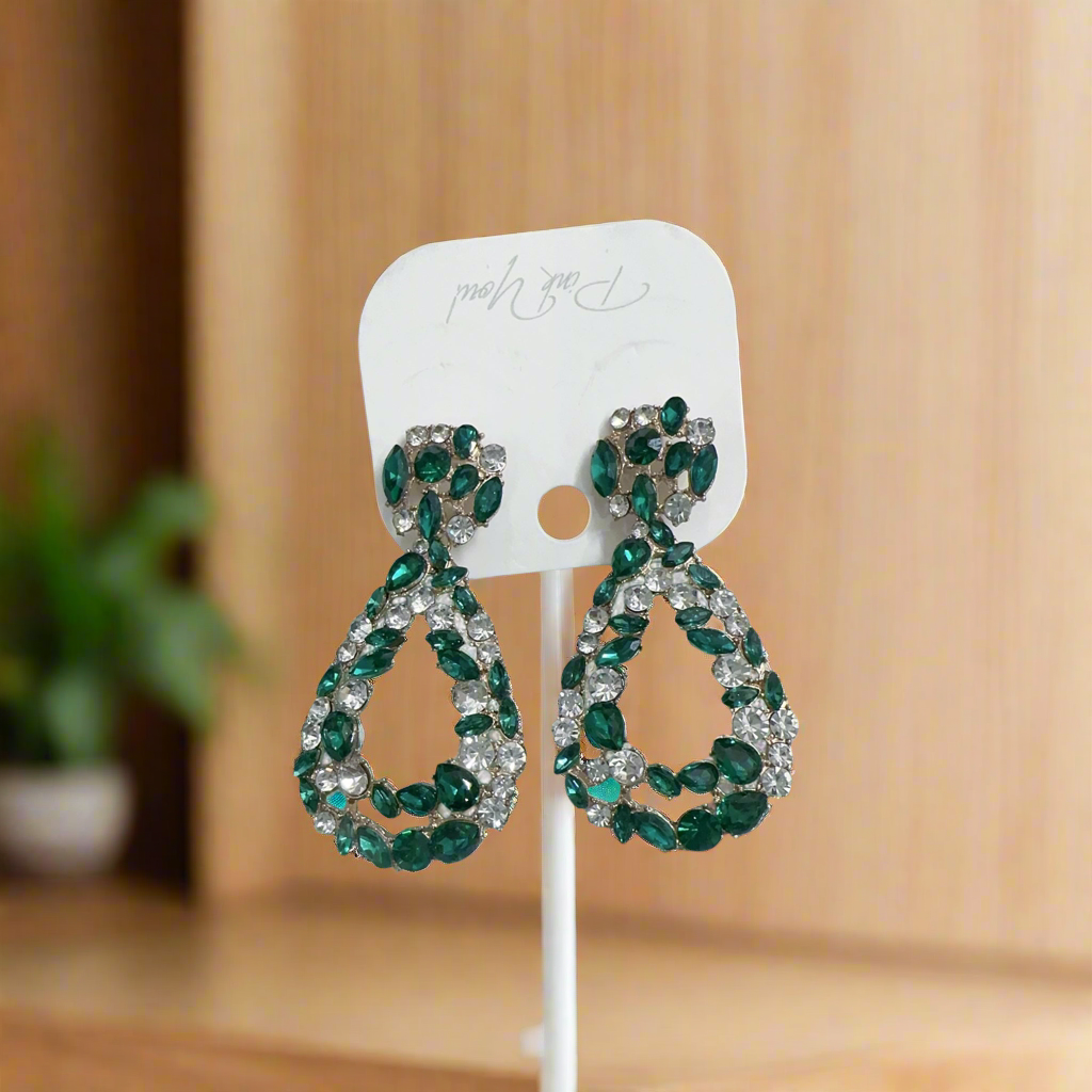 AD emerald Earrings / Statement Piece 🌸🌸🌸✨🛍️