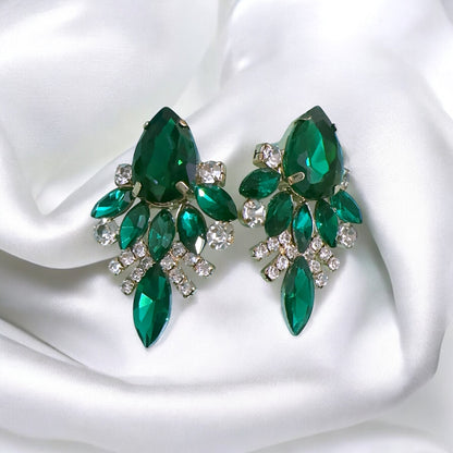 Stunning Green Stone statement EARRING✨🌸✨