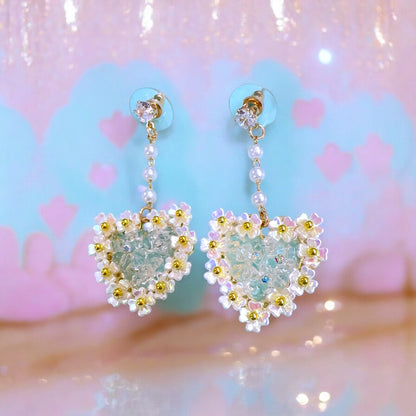 Heart earrings