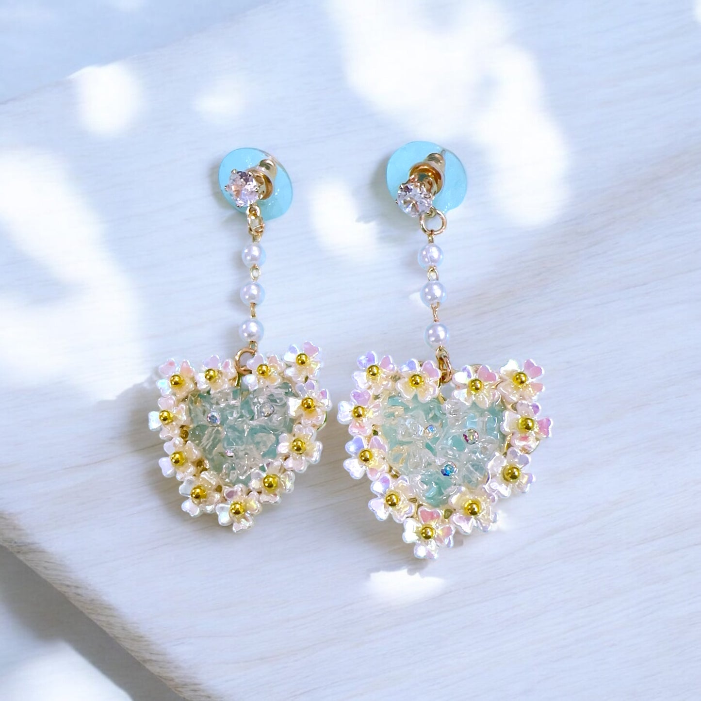 Heart earrings