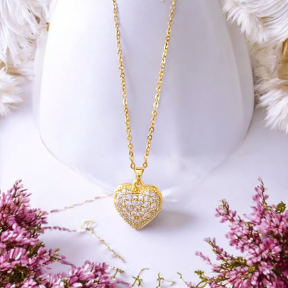 Golden heart shaped Pendant ✨💥✨🌸for Women