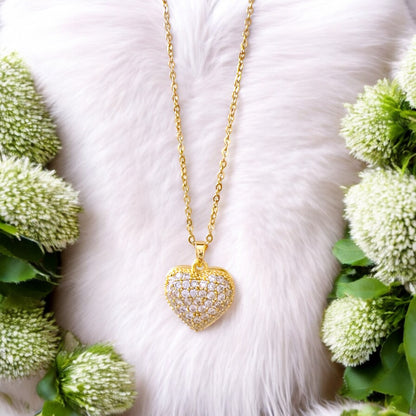 Golden heart shaped Pendant ✨💥✨🌸for Women