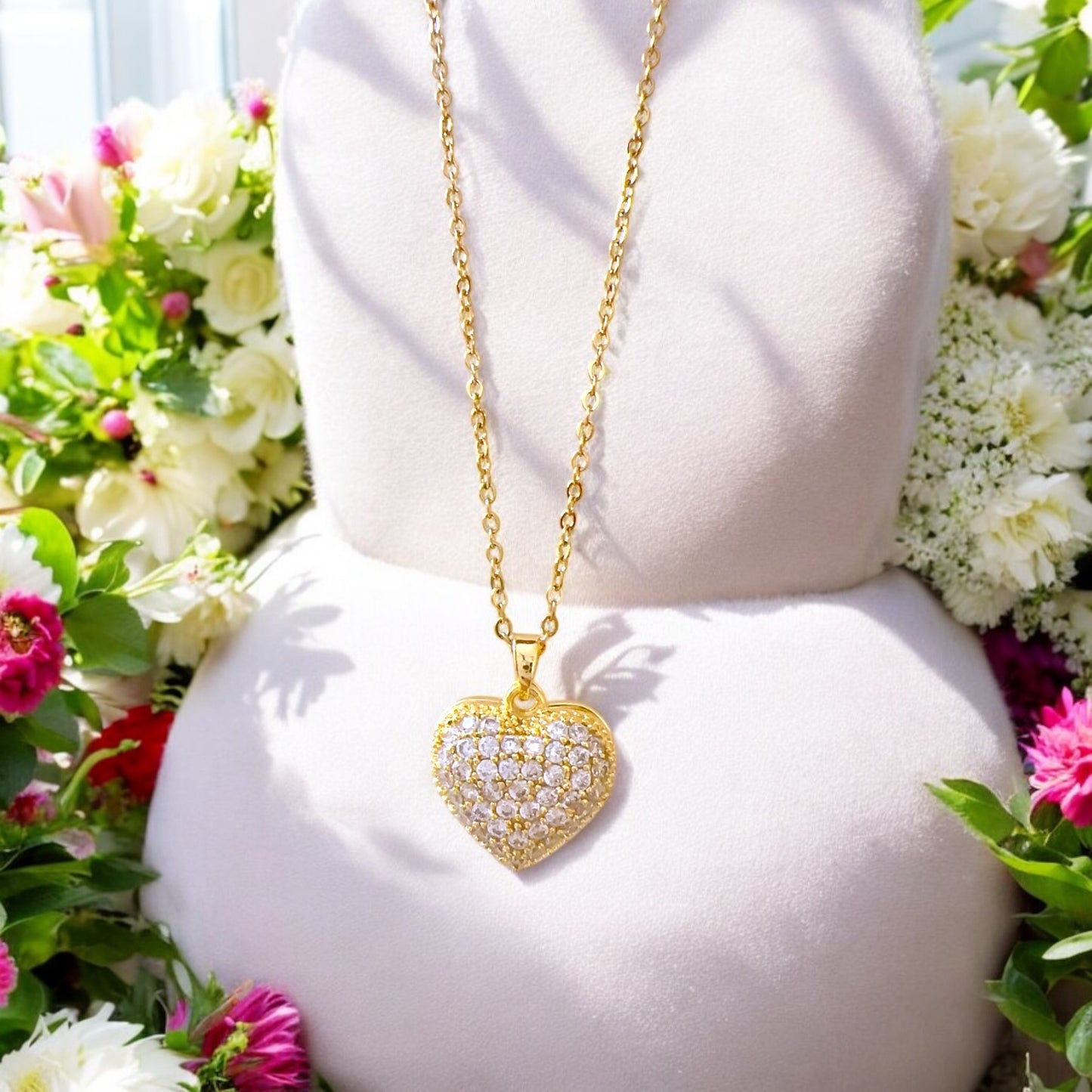 Golden heart shaped Pendant ✨💥✨🌸for Women